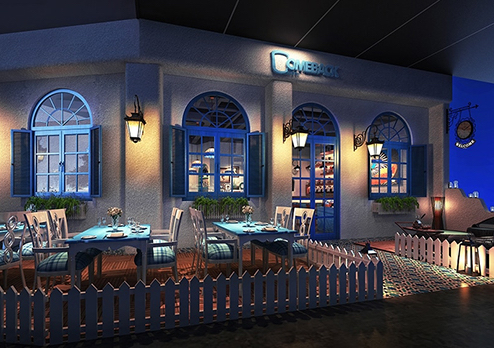 餐廳設計-花-時間餐廳