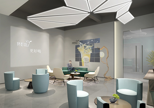 展廳設計裝修-廣州市贊著喝餐飲管理有限公司