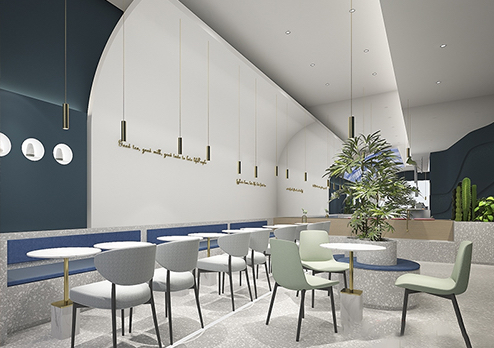 初茶飲品-第二家裝修設(shè)計(jì)