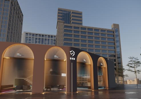 茶格調(diào)（東莞石店）-現(xiàn)代簡約風奶茶店設(shè)計裝修